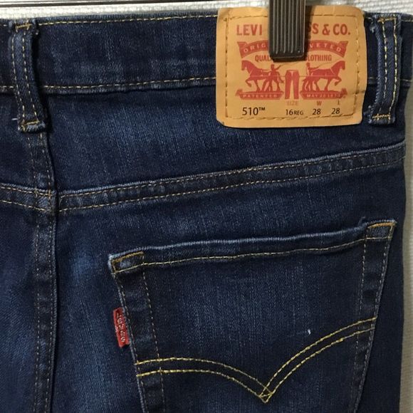 Levi’s 510 Skinny Size 16 Reg. EUC - Picture 5 of 8